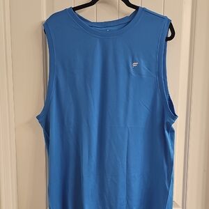 Fabletics Blue Sleeveless Athletic Top